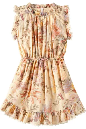 ZIMMERMANN Robe Tallow en coton à fleurs