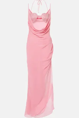 BLUMARINE Robe longue Georg à ornements