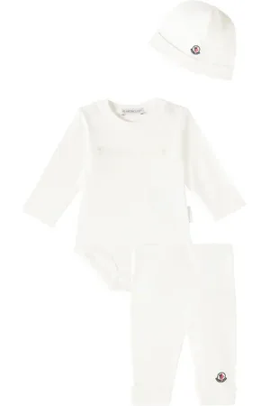 Moncler Bébé – Set body, pantalon et bonnet