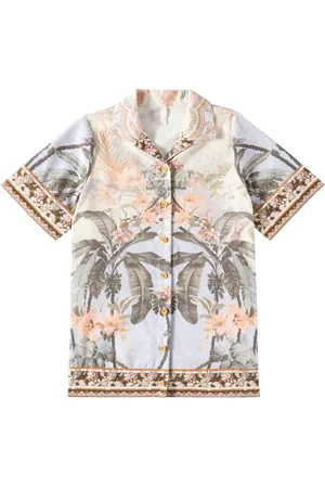 ZIMMERMANN Robe Wylie en coton à fleurs