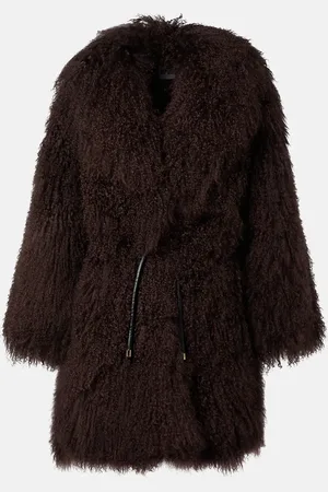 Self-Portrait Manteau en shearling