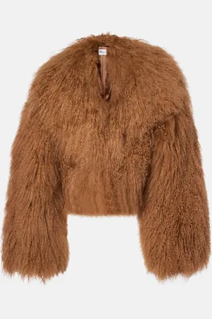 Self-Portrait Veste en shearling