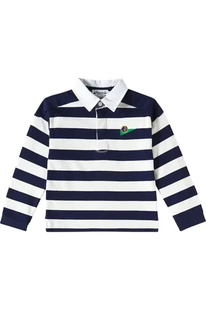 BONPOINT Polo Edman rayé en coton