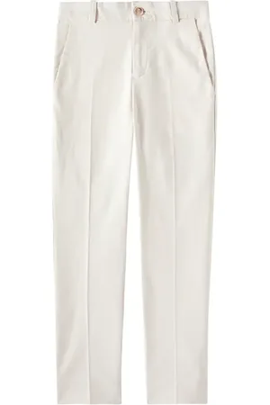 BONPOINT Pantalon droit Peter en coton mélangé