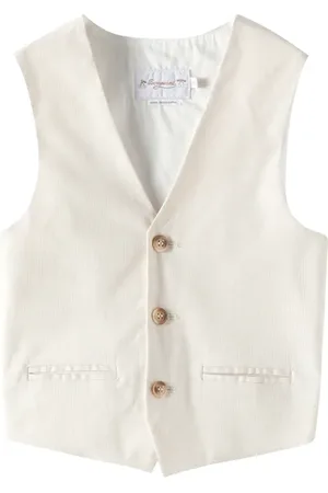 BONPOINT Gilet de costume Angus en coton mélangé
