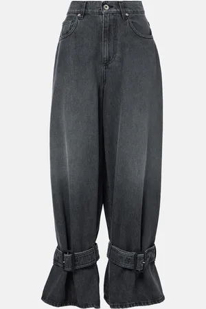 J.W.Anderson Jean ample à taille mi-haute
