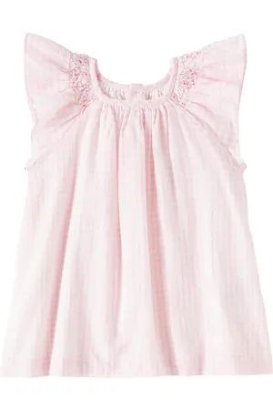 BONPOINT Bébé – Robe Carmella en coton à carreaux