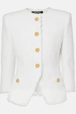 Balmain Veste en tweed