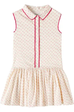 BONPOINT Robe Erinna en coton à fleurs