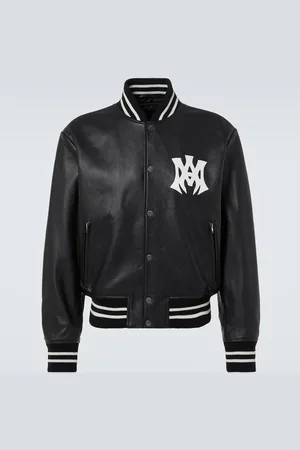 AMIRI Veste bomber MA Hollywood en cuir