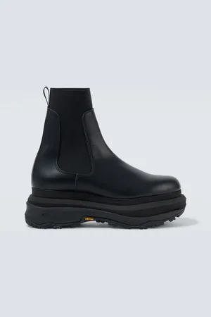 SACAI Bottines Chelsea en cuir