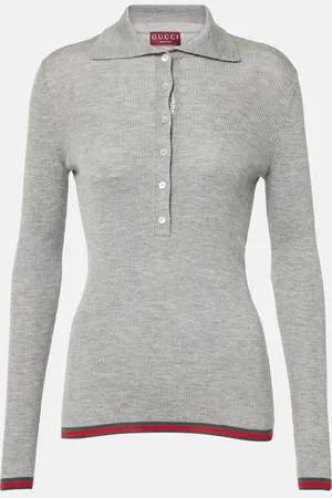 Gucci Polo en cachemire et soie