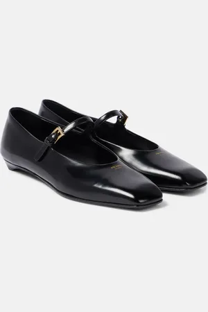 Prada Ballerines Mary Jane en cuir