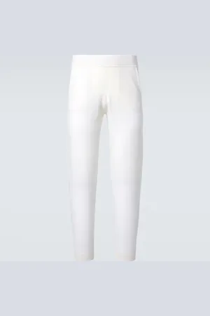 Allude Pantalon de survêtement en laine et cachemire