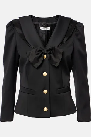 Alessandra Rich Veste en laine vierge