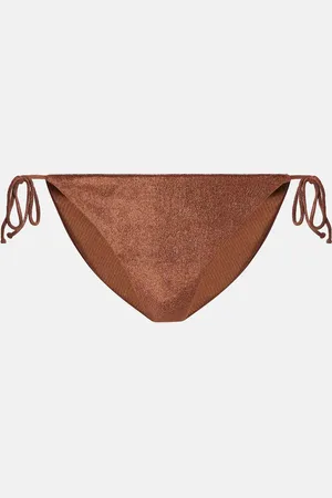 Jade Swim Culotte de bikini Ties en éponge