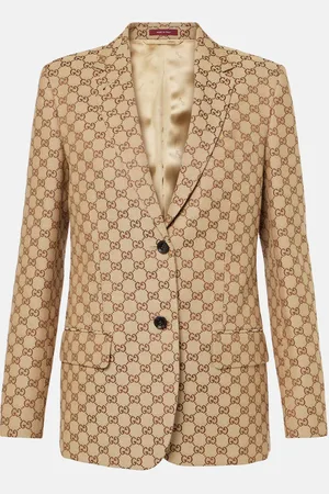 Gucci Blazer en toile GG
