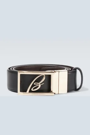 BRIONI Ceinture en cuir à logo