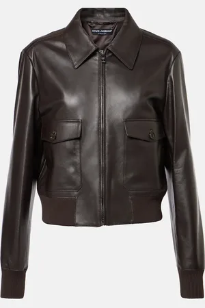 Dolce & Gabbana Veste en cuir