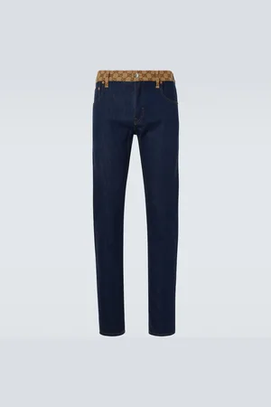 Gucci Jean tapered GG à taille mi-haute