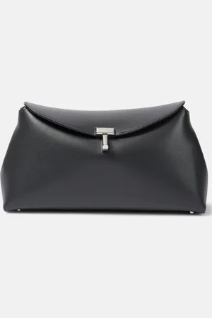 Totême Pochette T-Lock Small en cuir