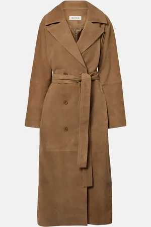 Rohe Róhe Manteau en daim