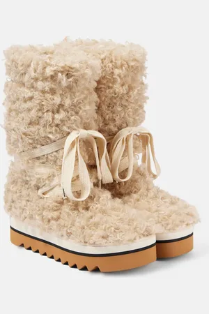 Stella McCartney Bottines après-ski Elyse en fourrure synthétique