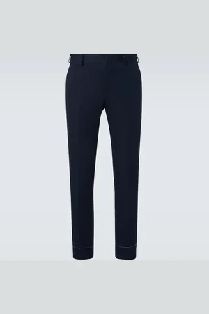 BRIONI Pantalon droit Pienza en lin et coton
