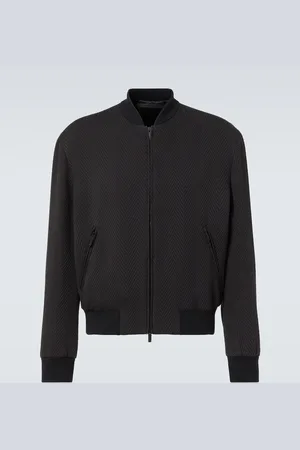 Giorgio Armani Blouson en soie mélangée