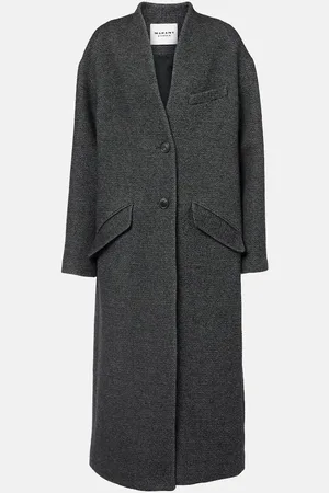 Marant Etoile Manteau Eris en laine mélangée