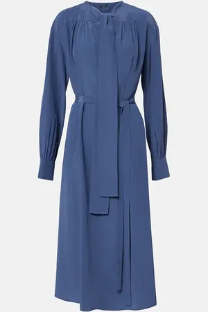 Joseph Robe midi Bolero en crêpe de soie
