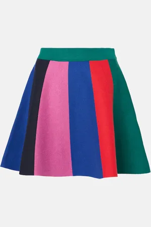 J.W.Anderson Mini-jupe en coton et cachemire