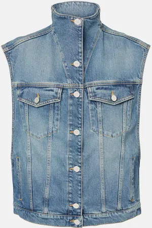 Alaïa Alaïa Veste sans manches en jean