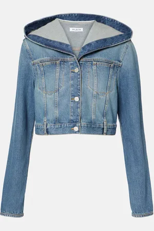 Alaïa Alaïa Veste raccourcie en jean