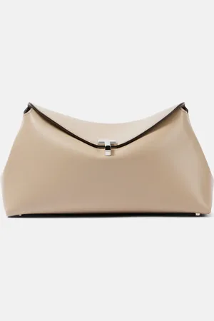 Totême Pochette T-Lock en cuir