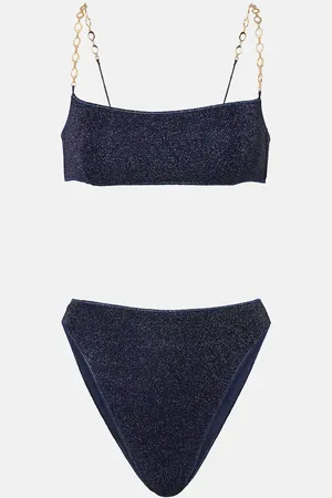 Oseree Oséree Bikini Lumière O-Chain en lamé