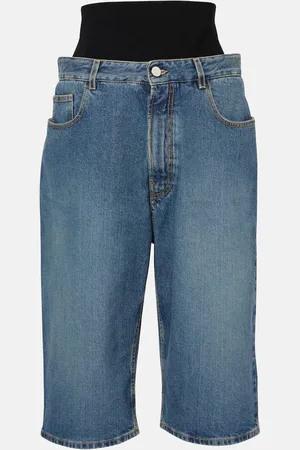 Alaïa Alaïa Jean ample raccourci