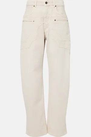 Isabel Marant Jean ample Beryl à taille haute