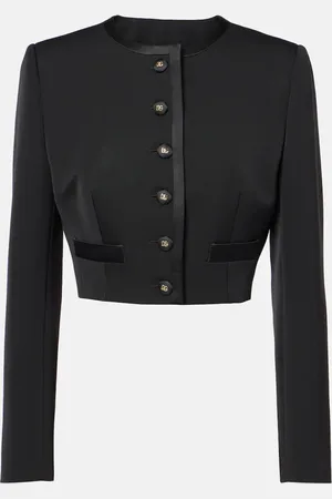 Dolce & Gabbana Veste raccourcie en laine mélangée