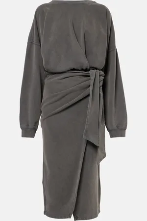 Marant Etoile Robe sweat-shirt Sandrina en coton