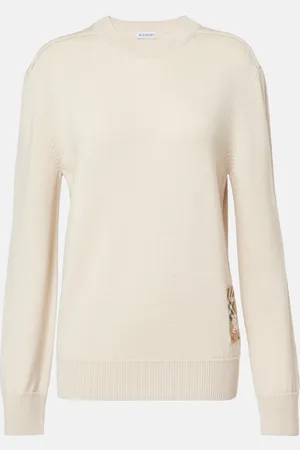 Burberry Pull EKD Check en laine