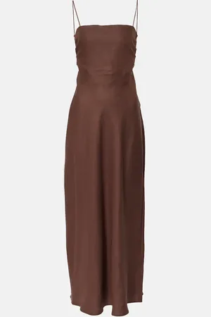 FAITHFULL THE BRAND Robe longue en lin
