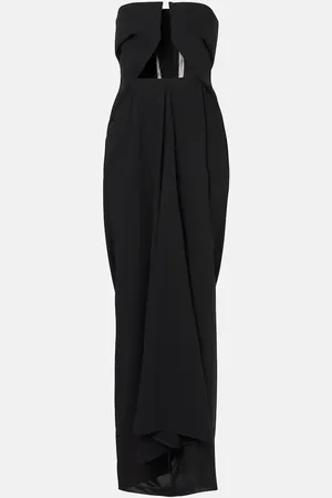 Rick Owens Robe longue Amphora Prong en laine