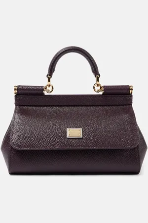 Dolce & Gabbana Cabas Sicily Small en cuir
