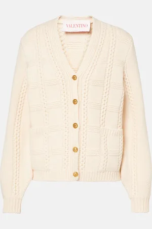 VALENTINO Cardigan en laine vierge
