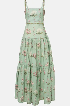 Agua by Agua Bendita Robe longue Lima en lin