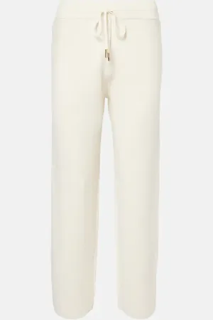 Moncler Pantalon de survêtement en laine et cachemire