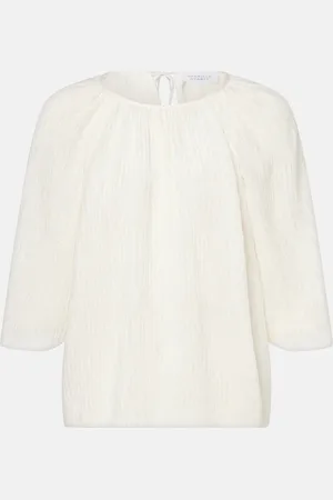 GABRIELA HEARST Blouse Nula en soie plissée