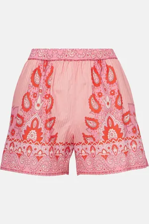Etro Short imprimé en coton et soie
