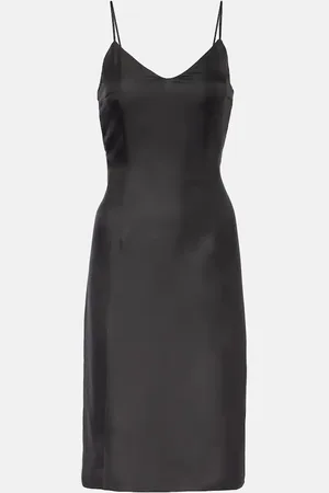 Prada Robe midi en soie